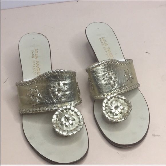Mila Paoli made in Italy wedge sandals - Picture 8 of 8